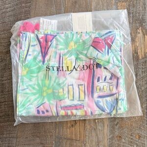 NWT Stella & Dot Pareo Palm City print